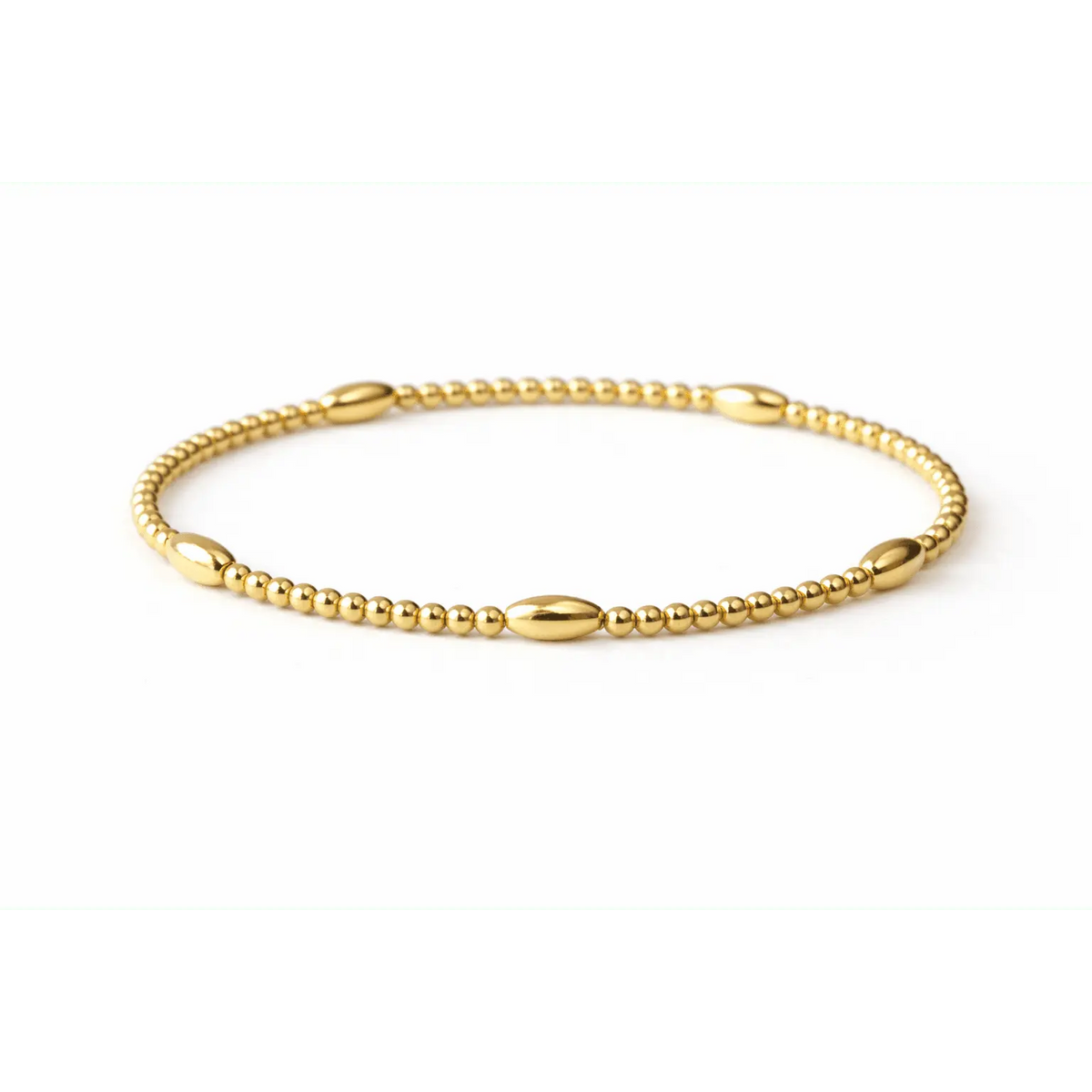 Classic Oval Bracelet in Gold
