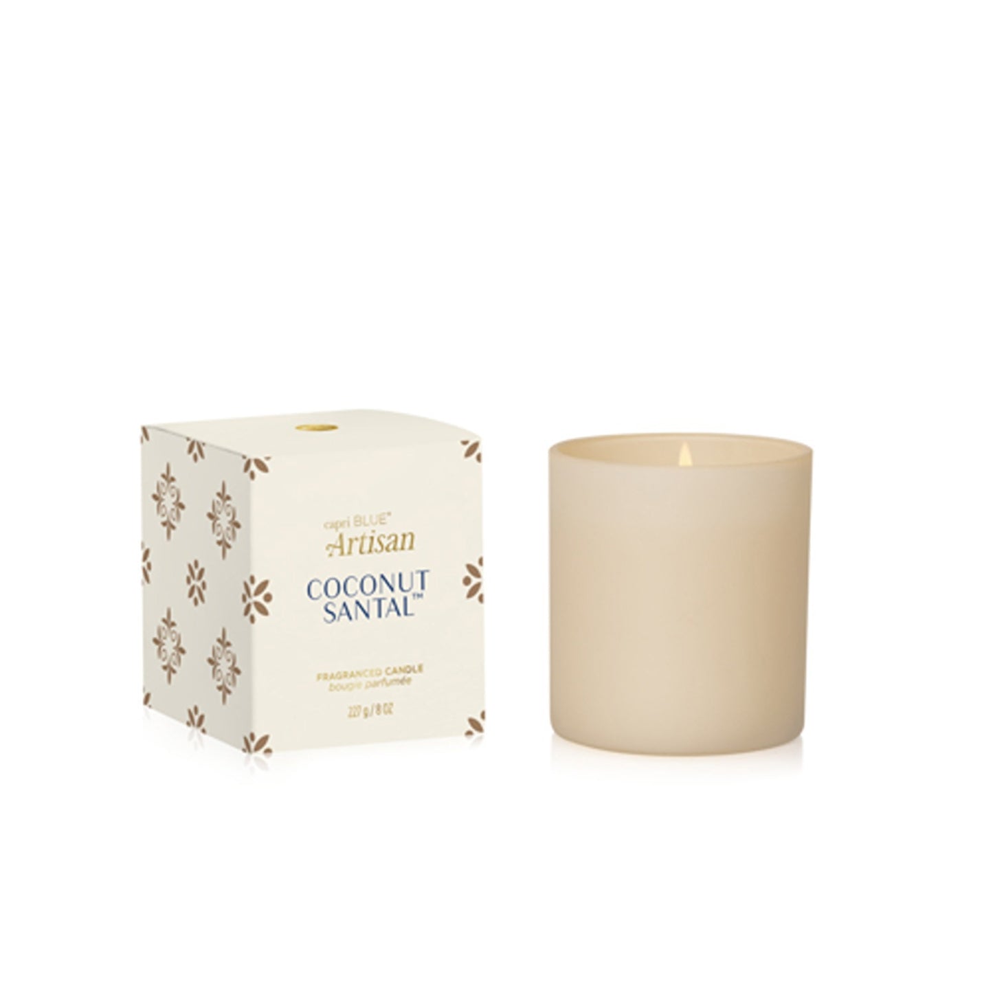Coconut Santal Terrazza Velluto Boxed Tumbler Candle