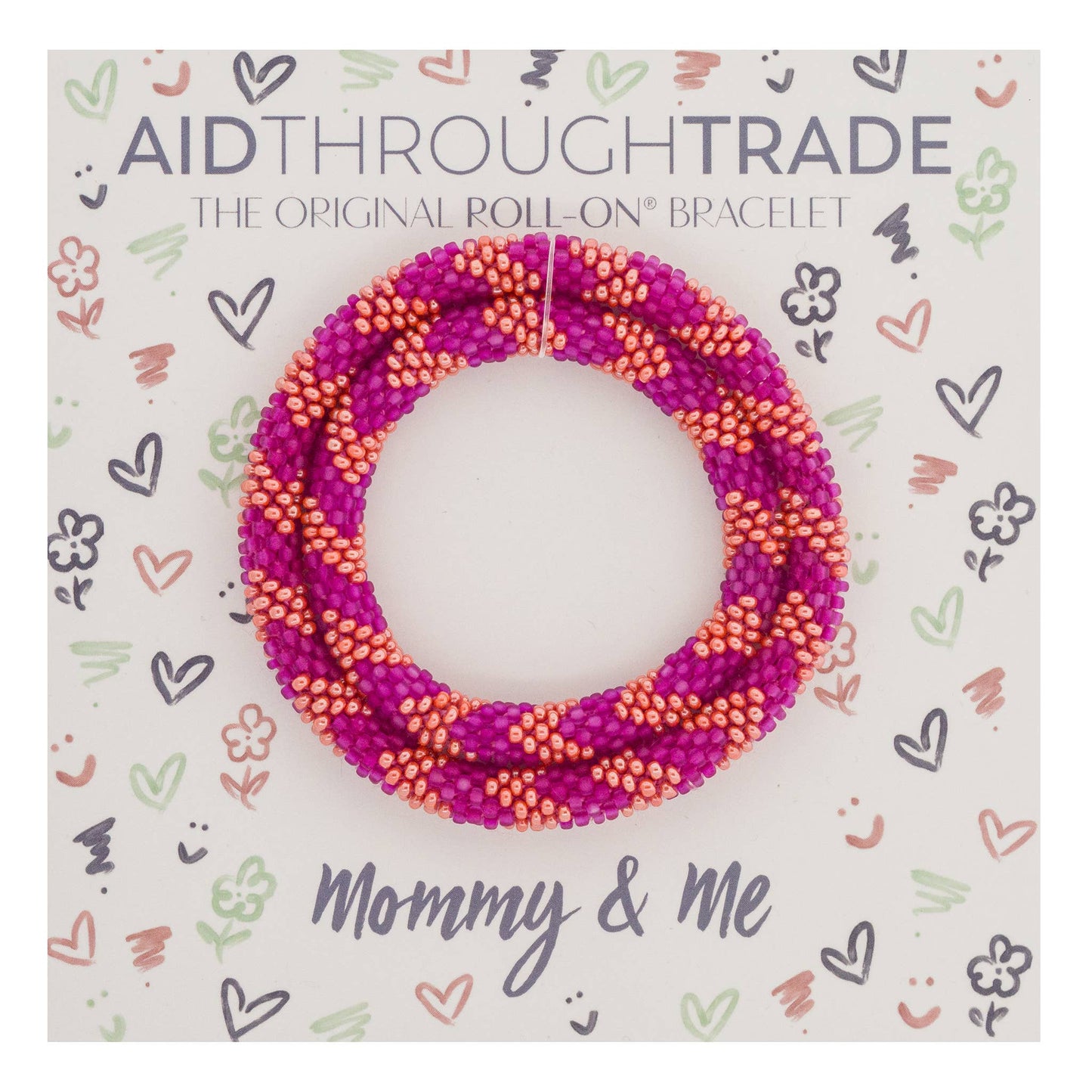Mommy & Me Roll-On® Bracelets - Fruit Punch