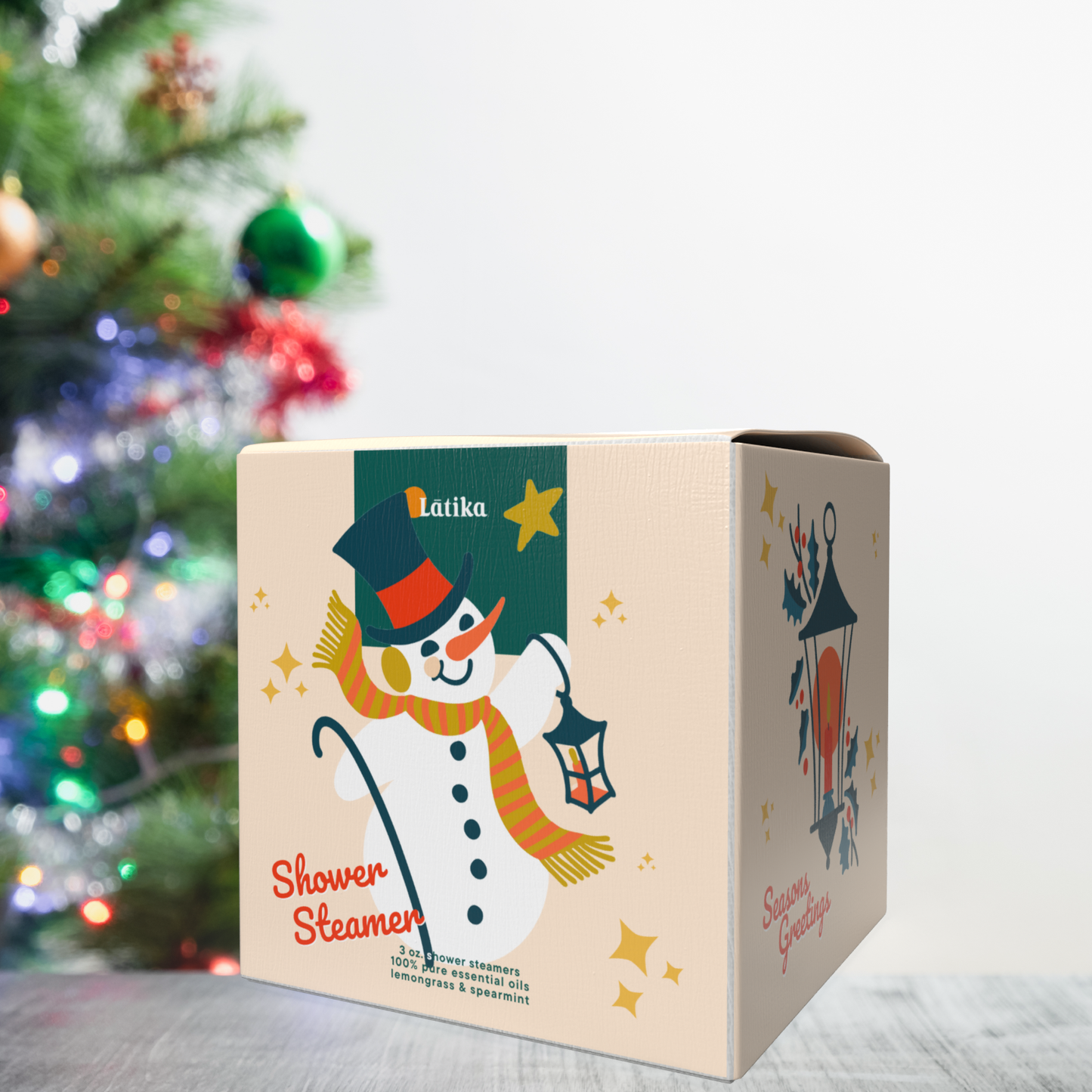 Shower Steamer Cube - Snow