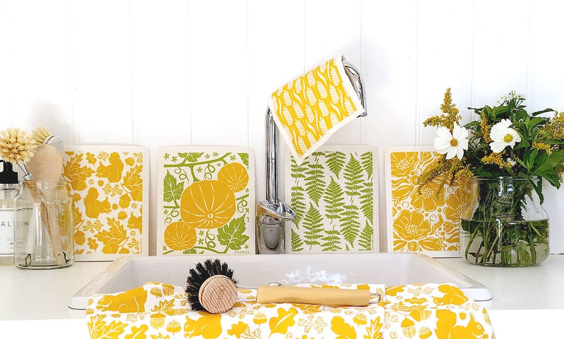 Swedish Dishcloth - Fern