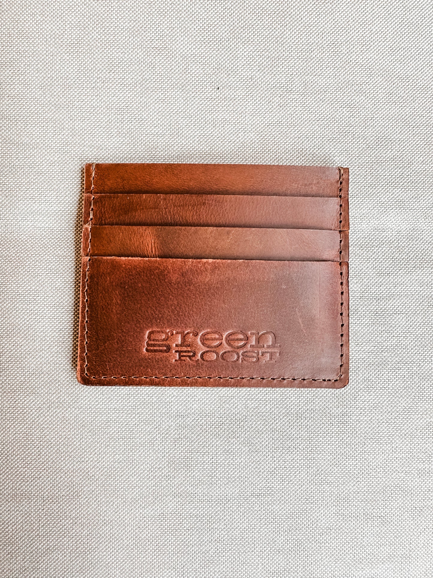 GR Card Wallet in Chestnut