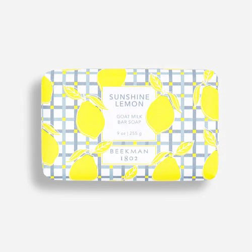 Sunshine Lemon Goat Milk Soap Bar
