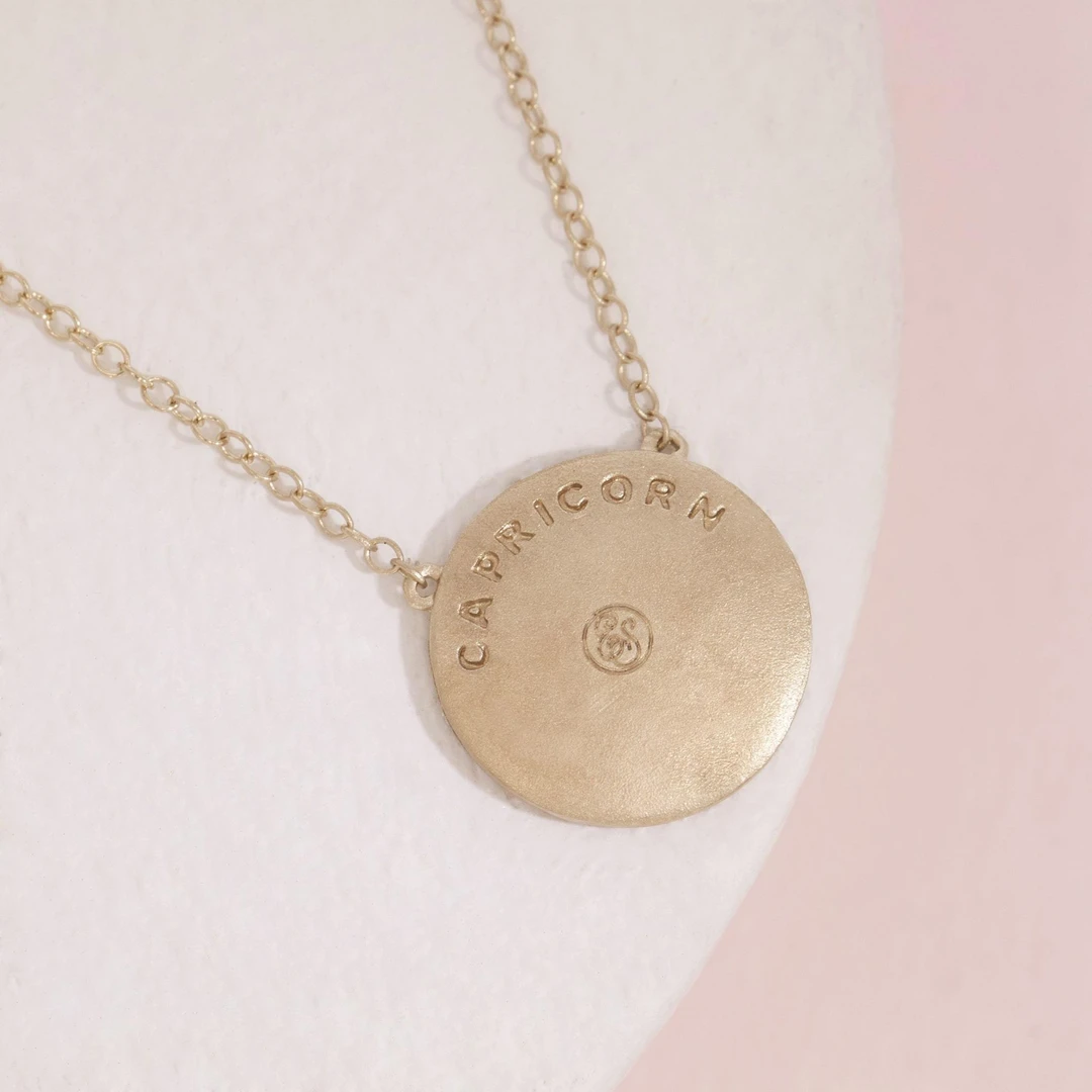 Capricorn Zodiac Necklace