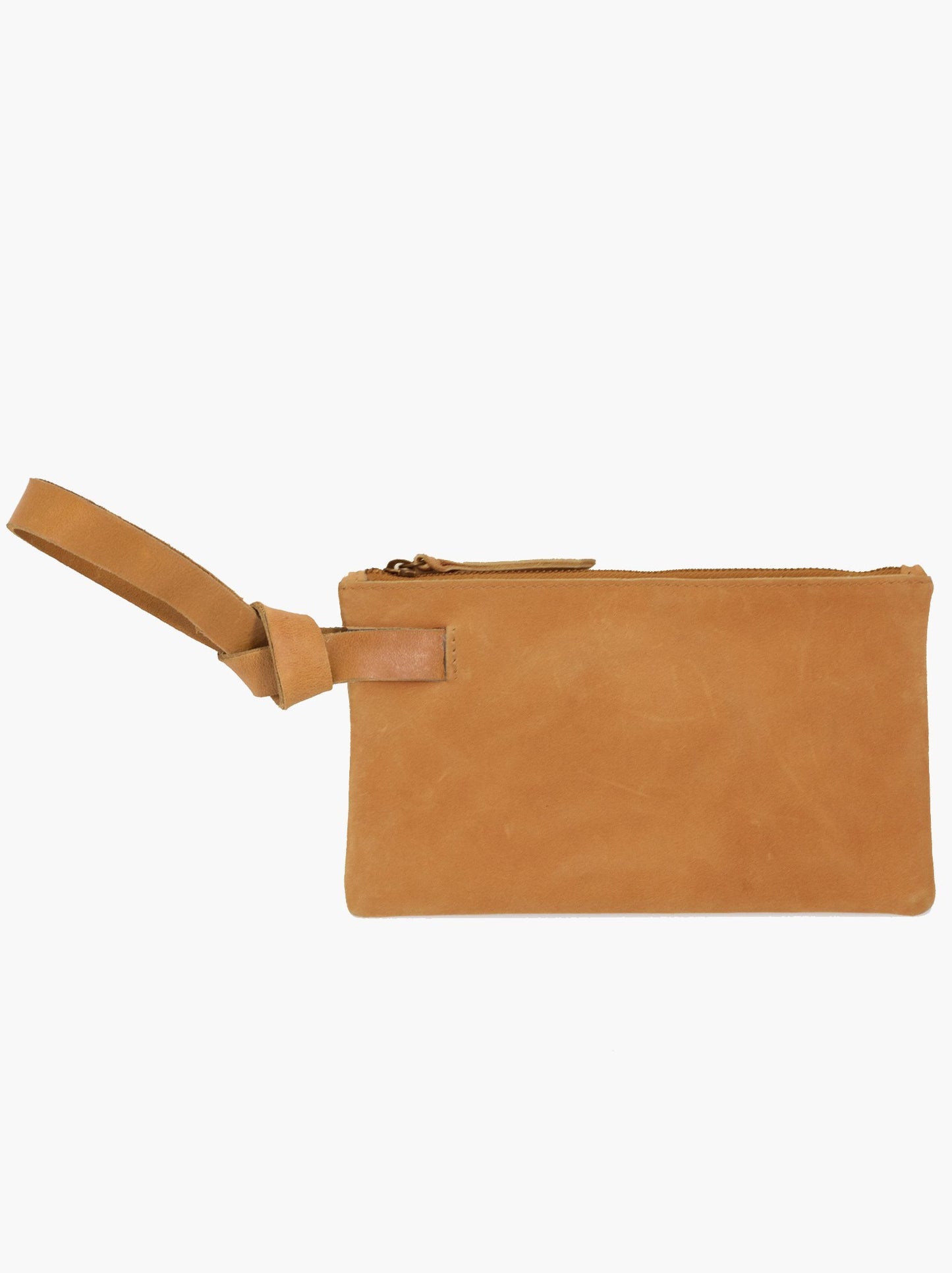 Rachel Wristlet in Cognac
