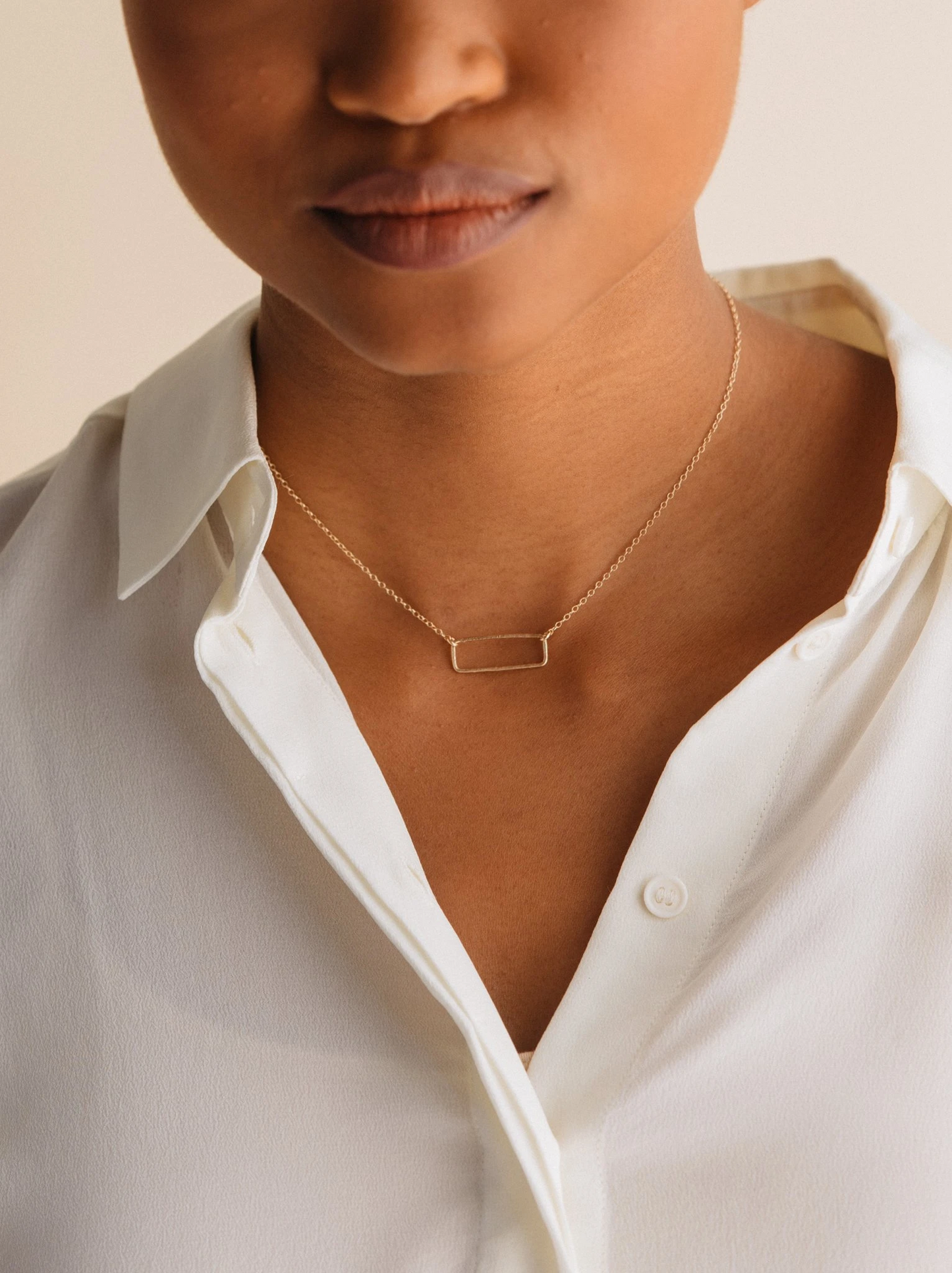 Floating Shape Necklace