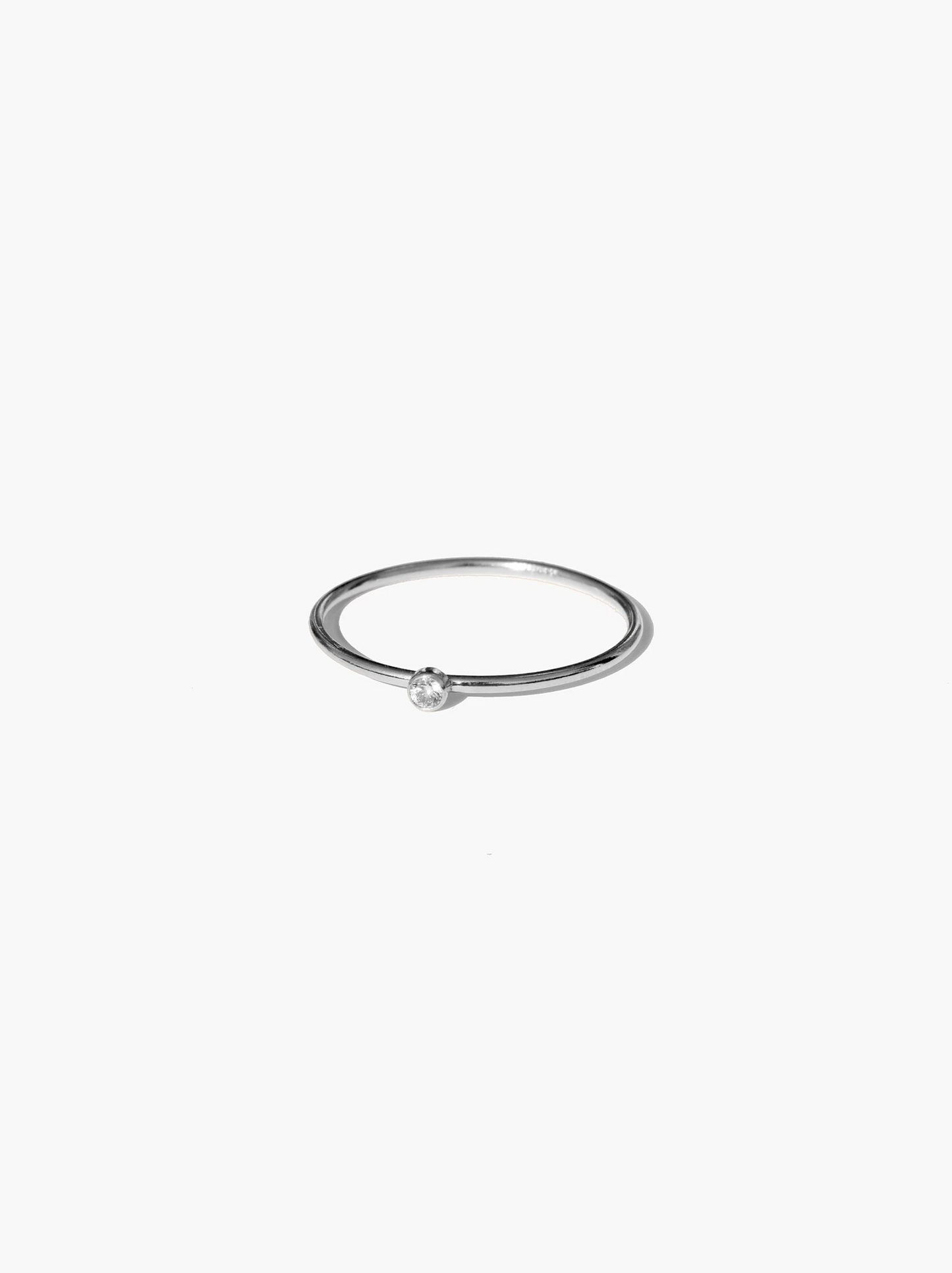 Luz Petite Ring in Silver