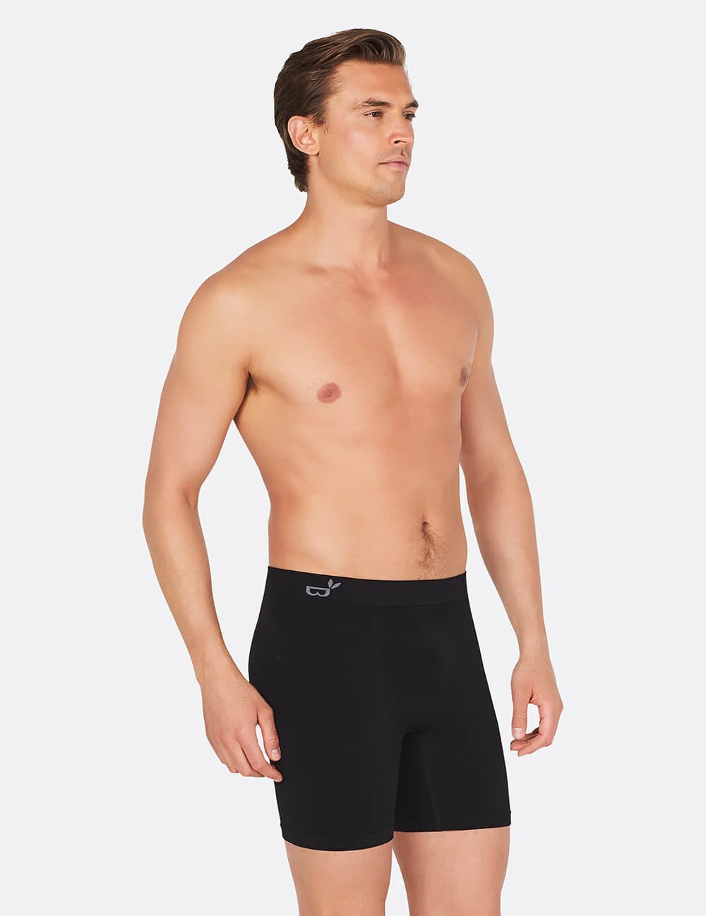 Long Bambo Boxers in Black