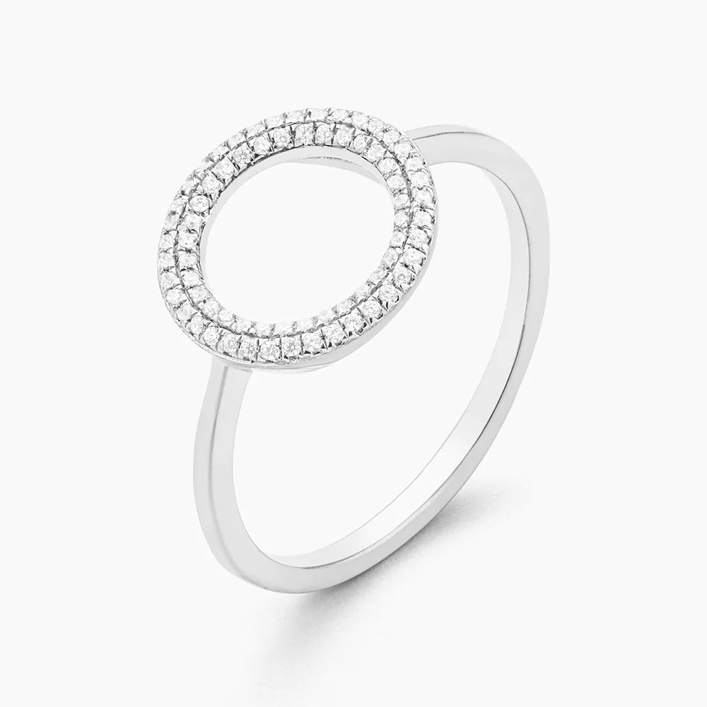 You Are My Everything Ring in Silver