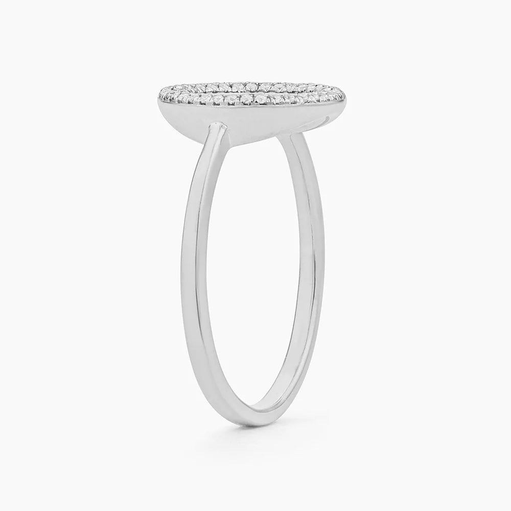 You Are My Everything Ring in Silver