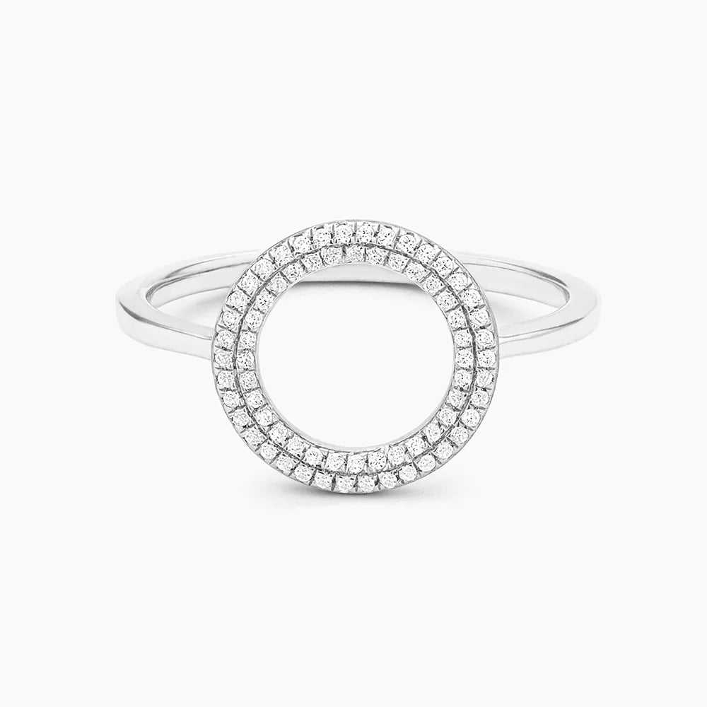 You Are My Everything Ring in Silver