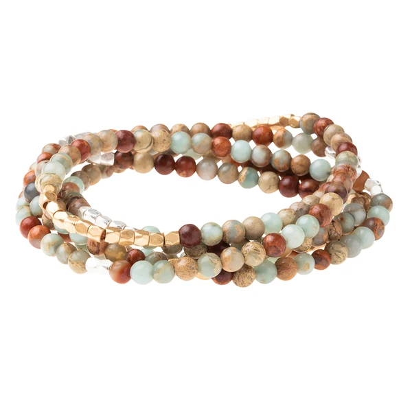 Stone Wrap in Aqua Terra