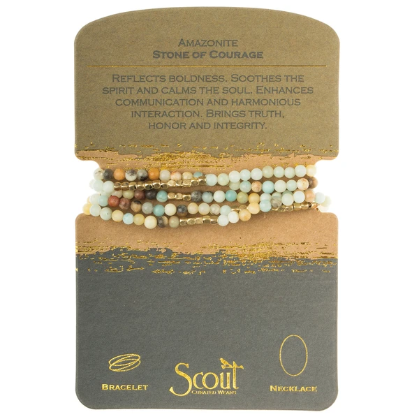 Stone Wrap in Amazonite