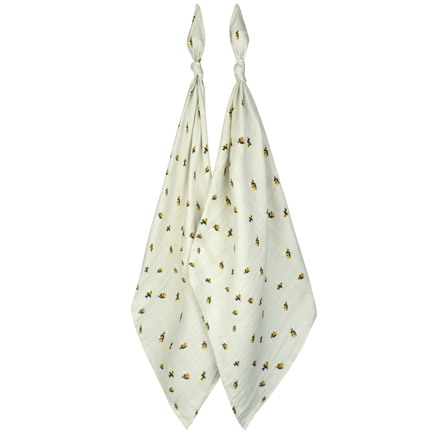 Burp Cloths in Bumblebee