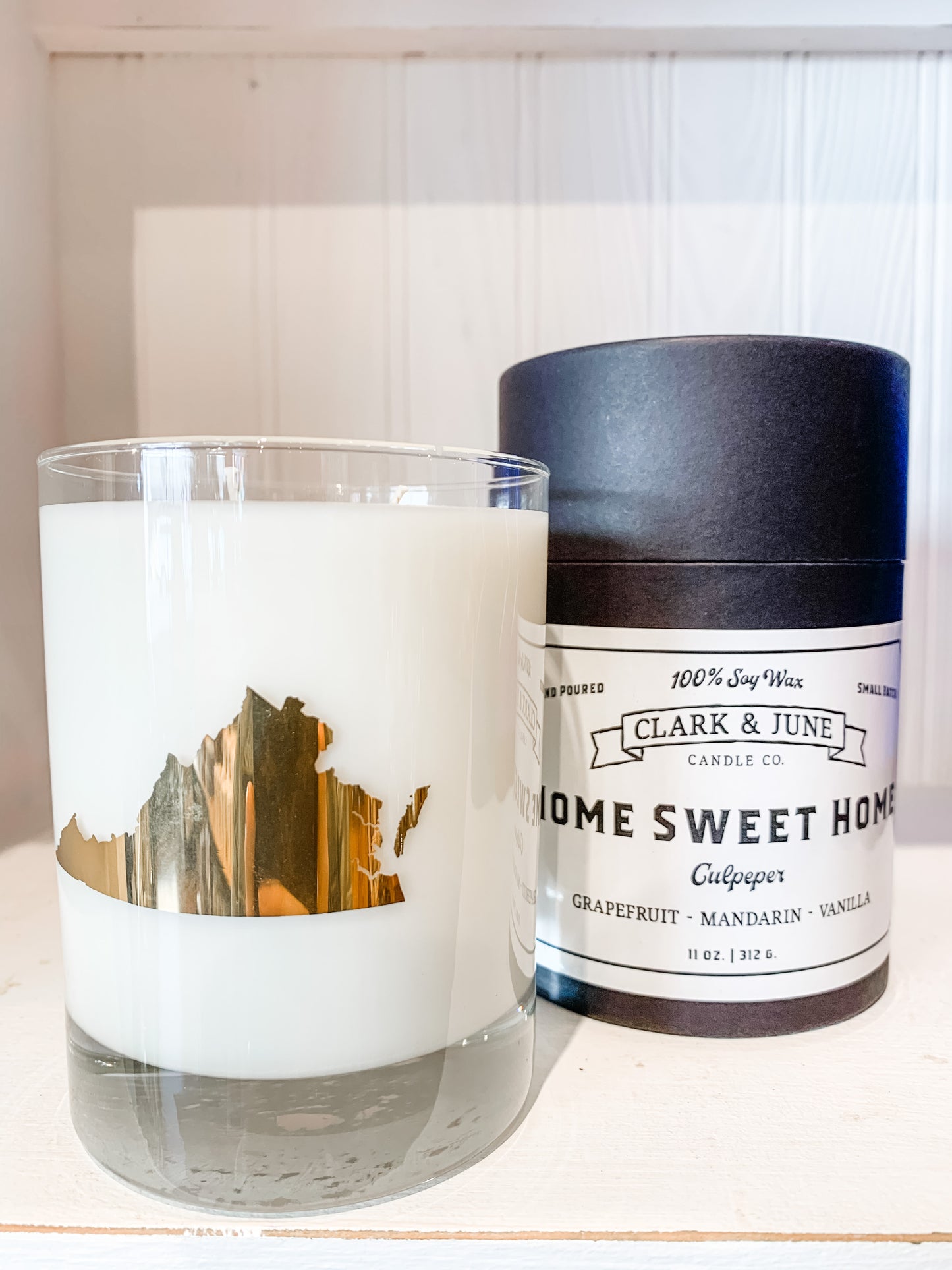 Home Sweet Home Candle | Grapefruit, Mandarin & Vanilla