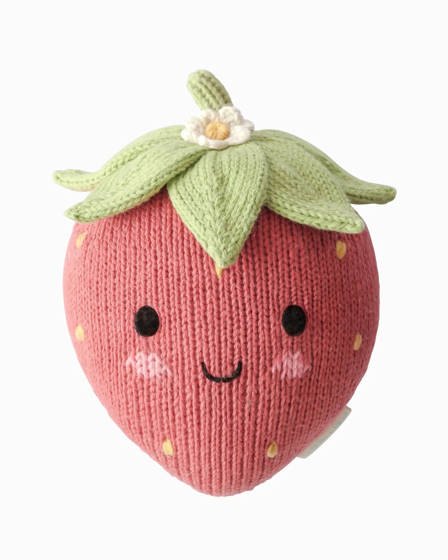 Baby Strawberry Hand-Knit Plush