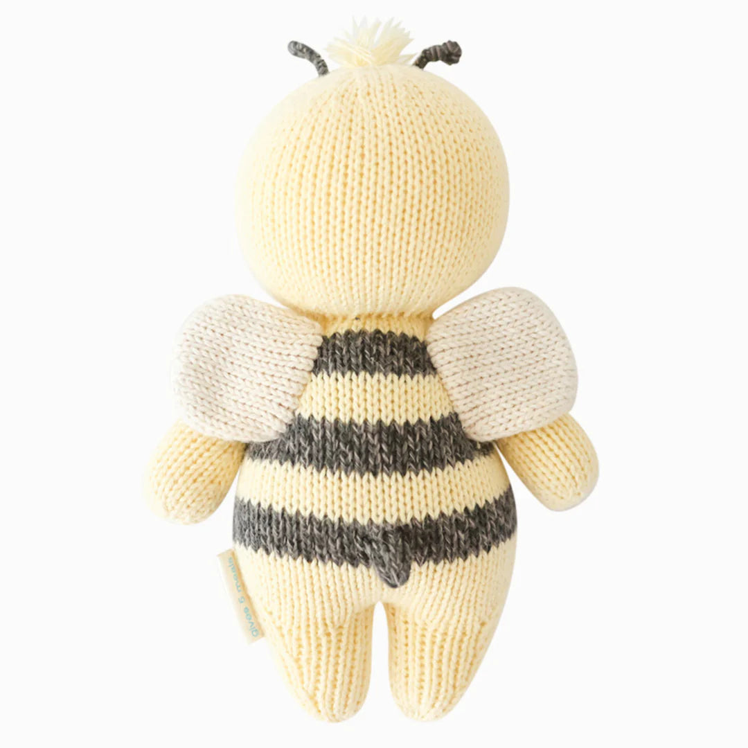 Baby Bee Hand-Knit Plush
