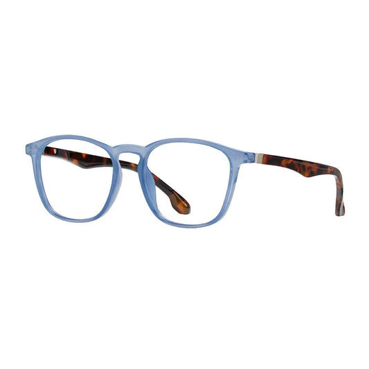 Mel Readers in Light Blue and Brown Tortoise