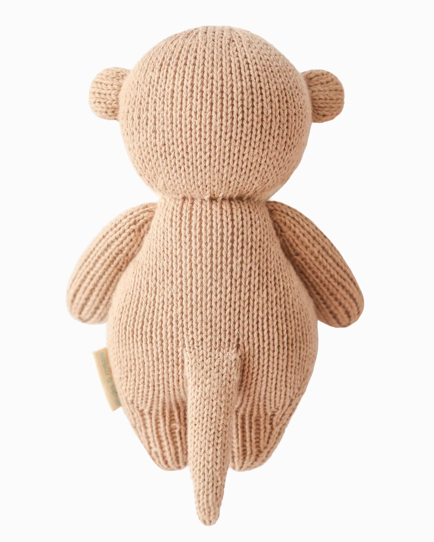 Baby Otter Hand-Knit Plush