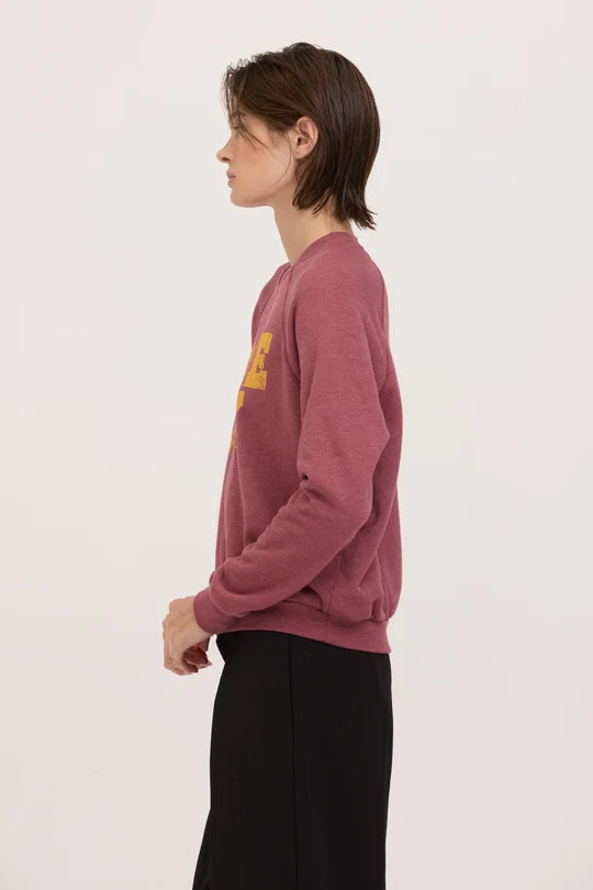 Game Day Sweatshirt in Dark Cherry