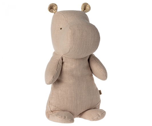 Medium Hippo Safari Friend in Light Rose