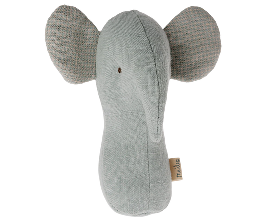 Lullaby Friend, Elephant Rattle in Light Blue
