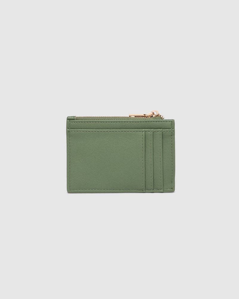 Cara Cardholder in Sage Green