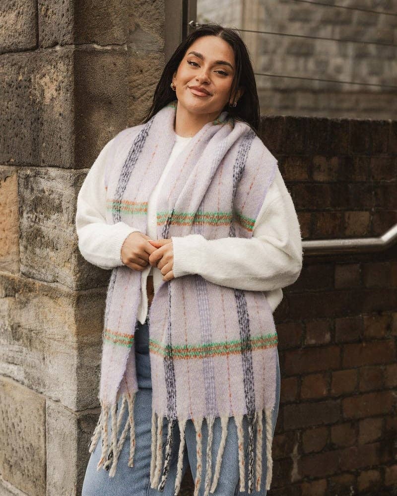 Bristol Scarf in Lilac