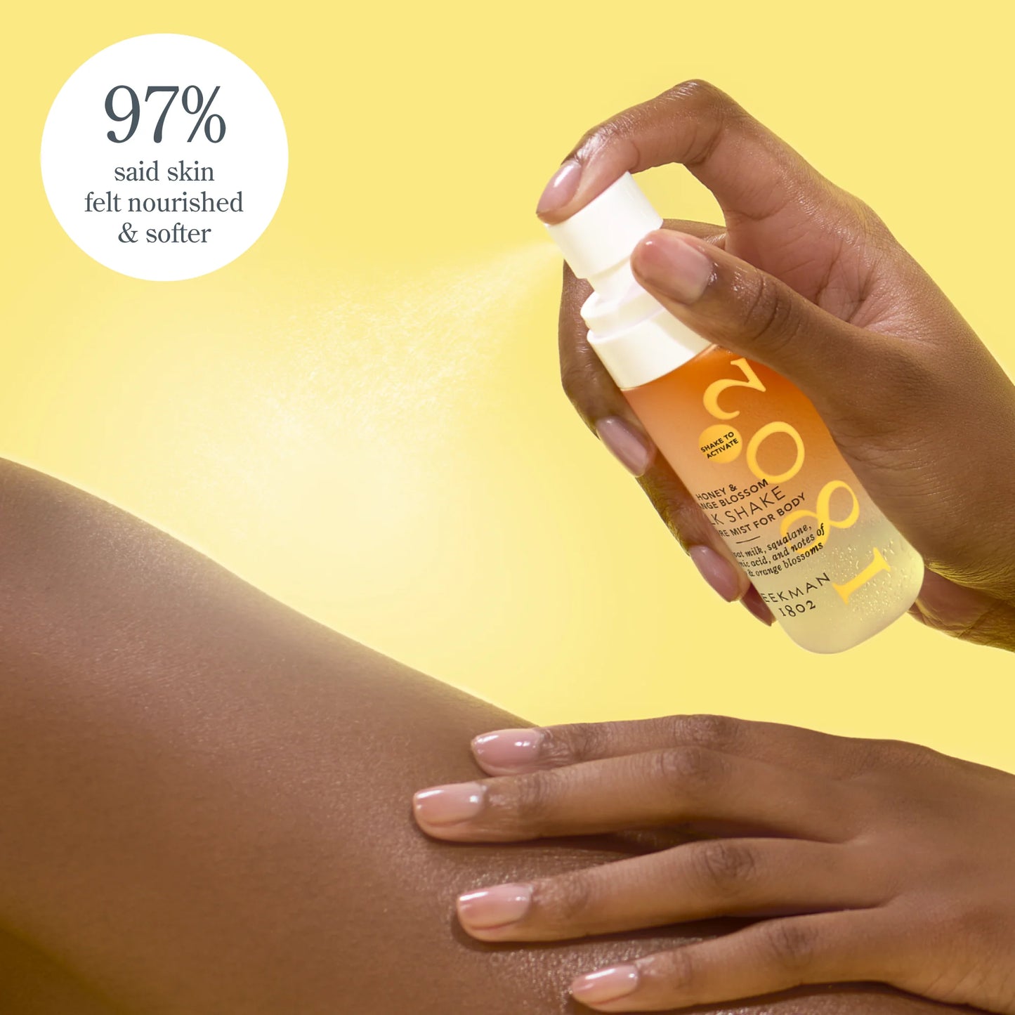 Honey & Orange Blossom Milk Shake Moisture Mist For Body