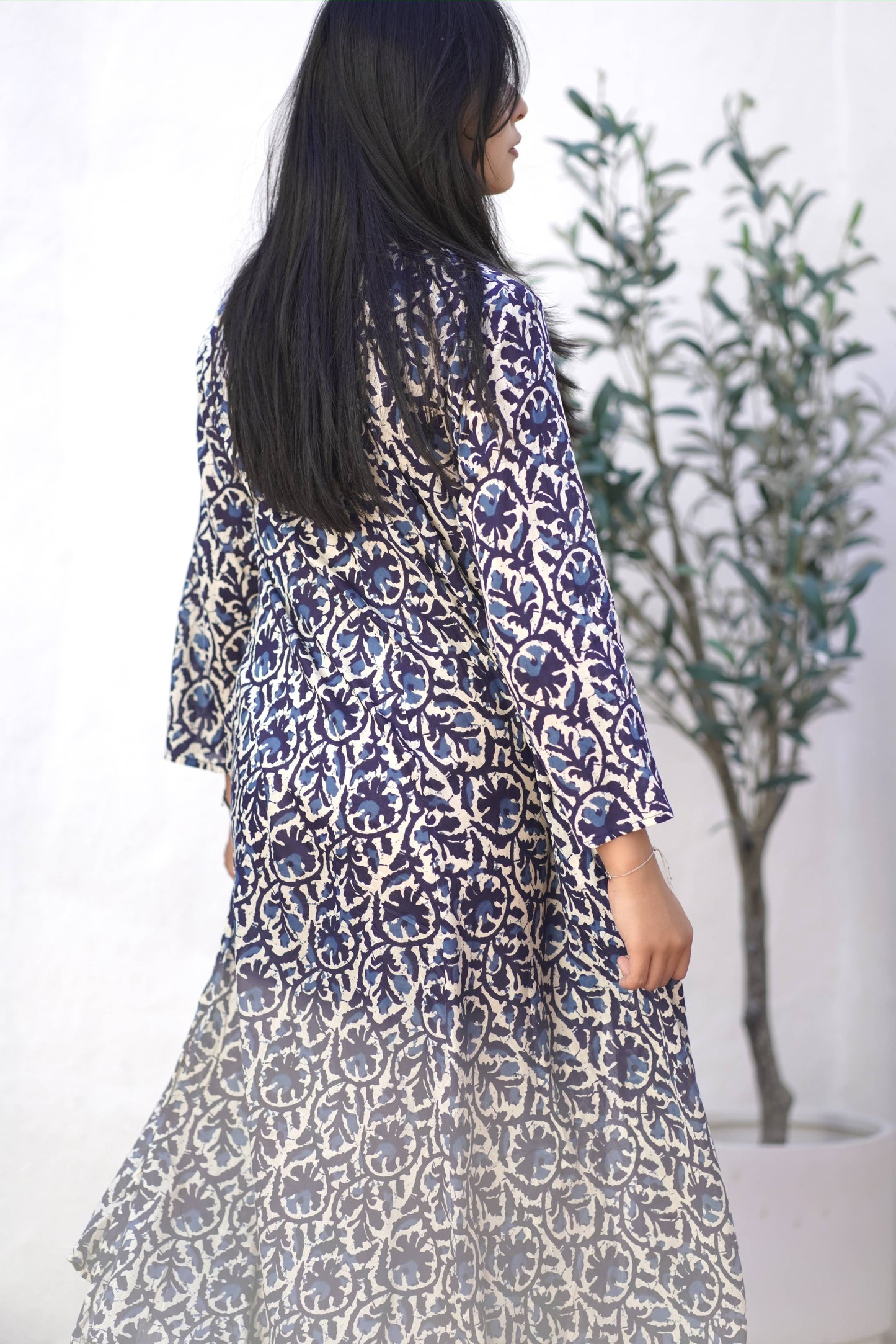 Calypso Aurora Dress in Navy