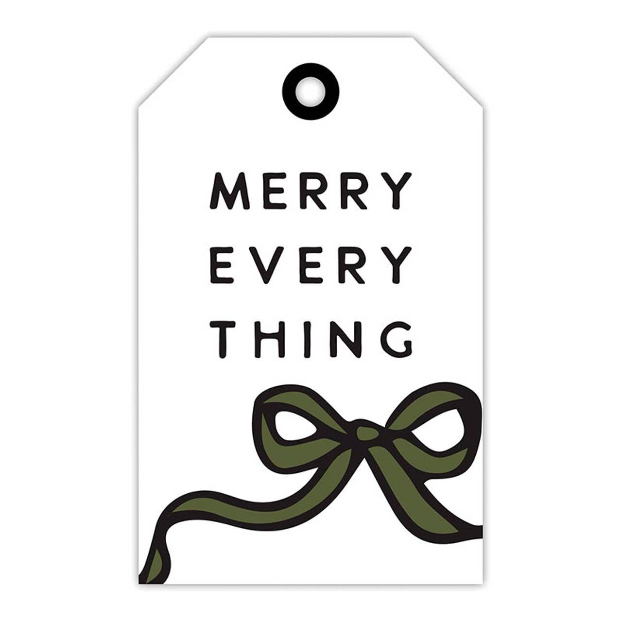 Gift Tag Book - Bow: Material