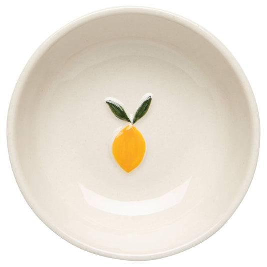 Lemon Embossed Pinch Bowl (3")