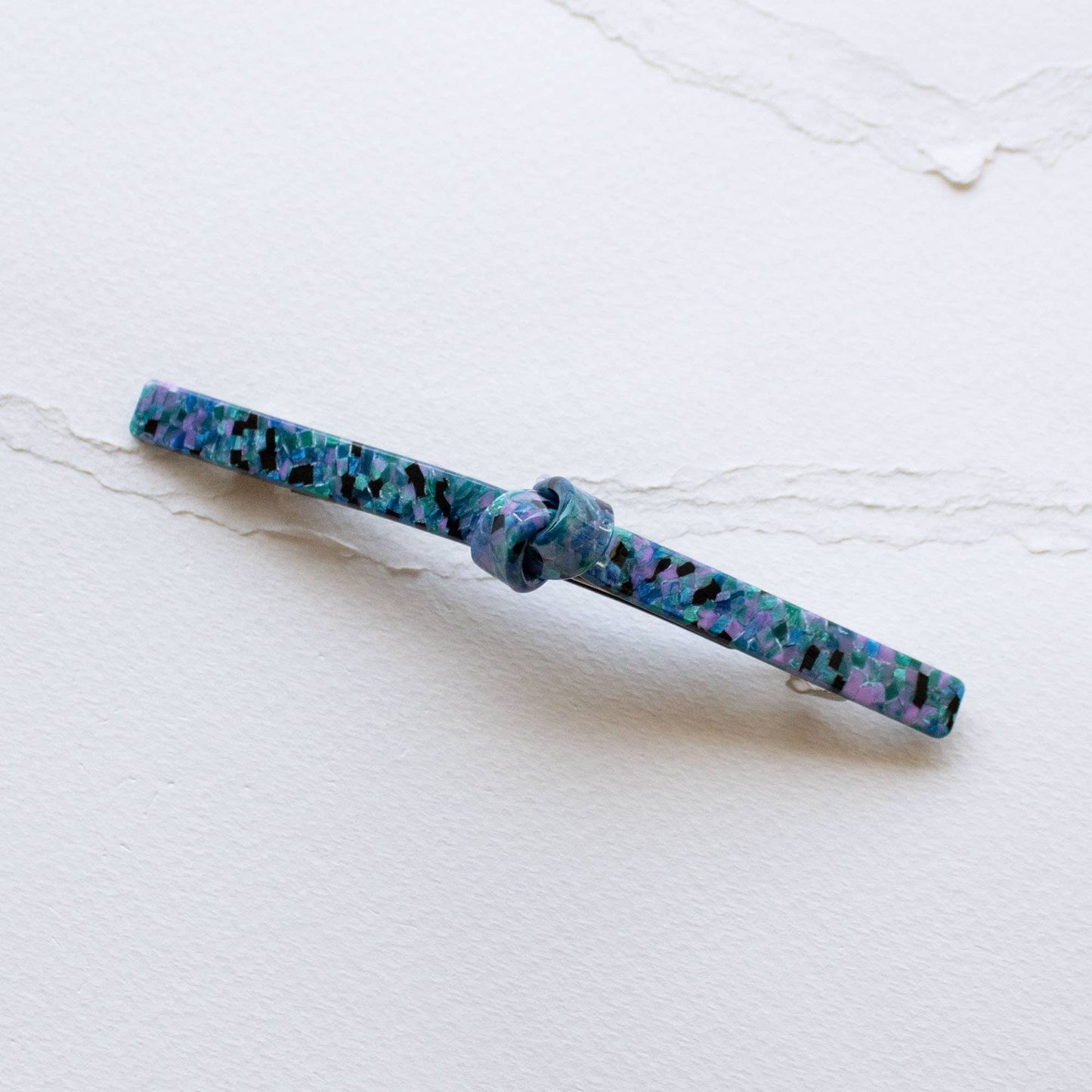 Eco French Twist Hair Barrettes: Pink Aura