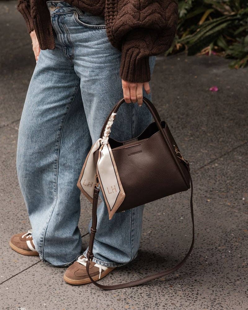 Steffie Mini Tote Bag - Chocolate