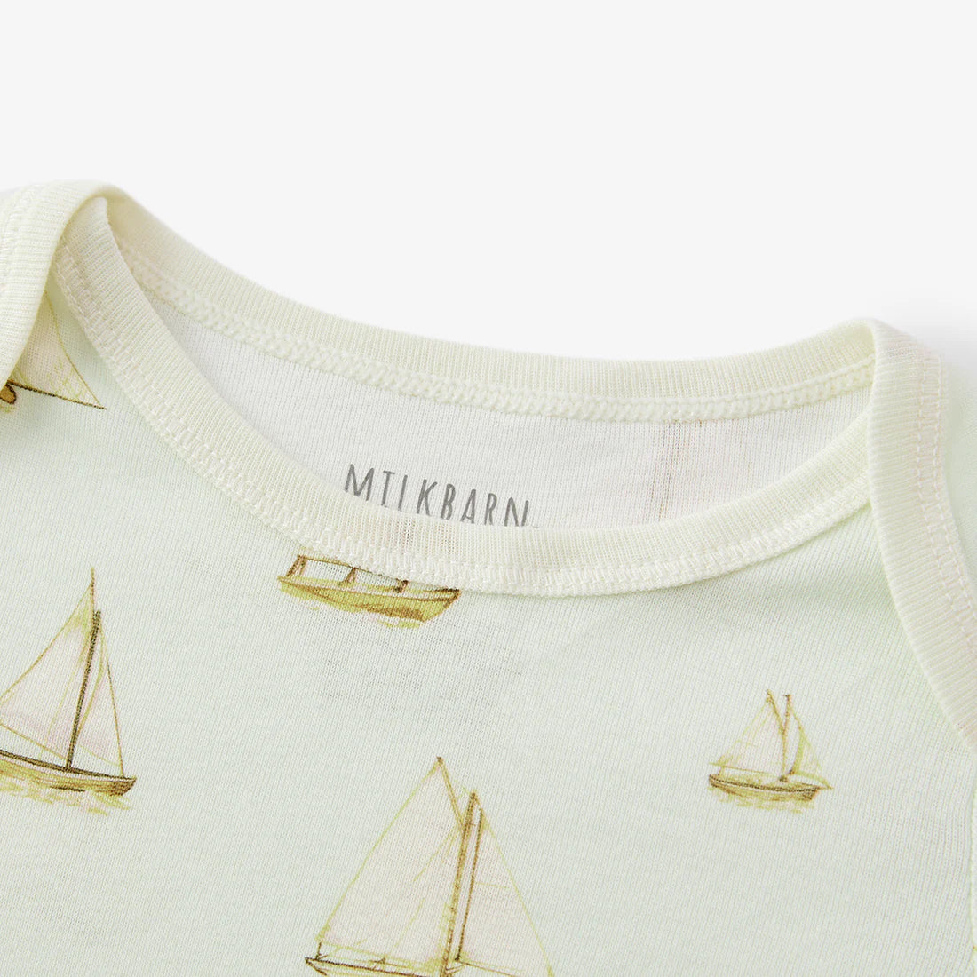 Onesie in Sailboat Melody (Organic Cotton)