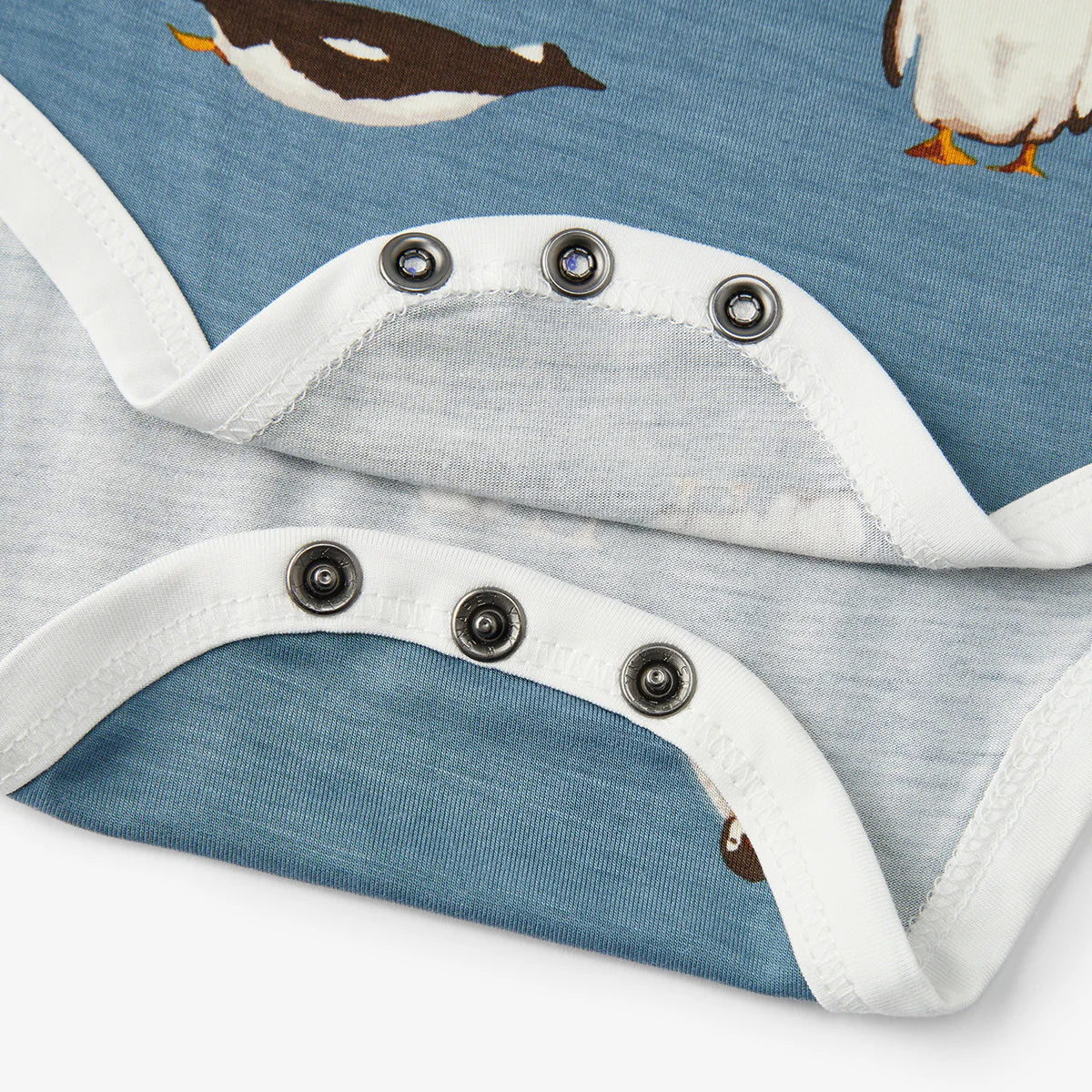 Luxe Stretch Long Sleeve One Piece in Penguins