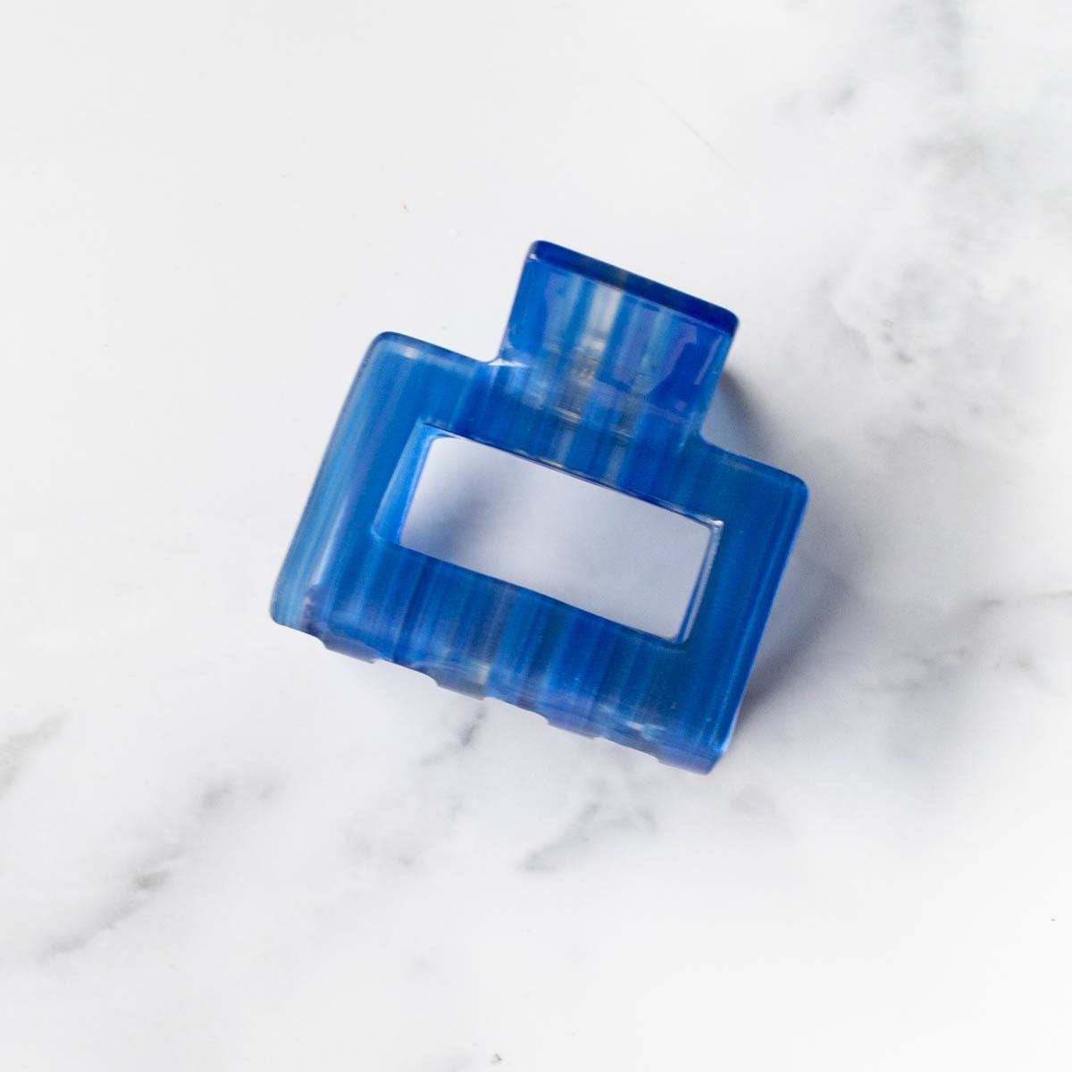 Eco Kylie Cellulose Acetate Hair Clip: Black