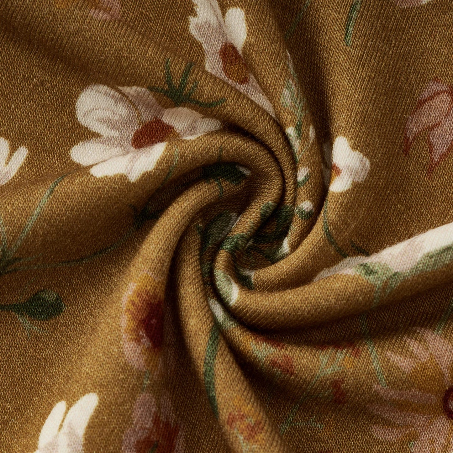 Luxe Stretch Zipper Pajama in Wildflower