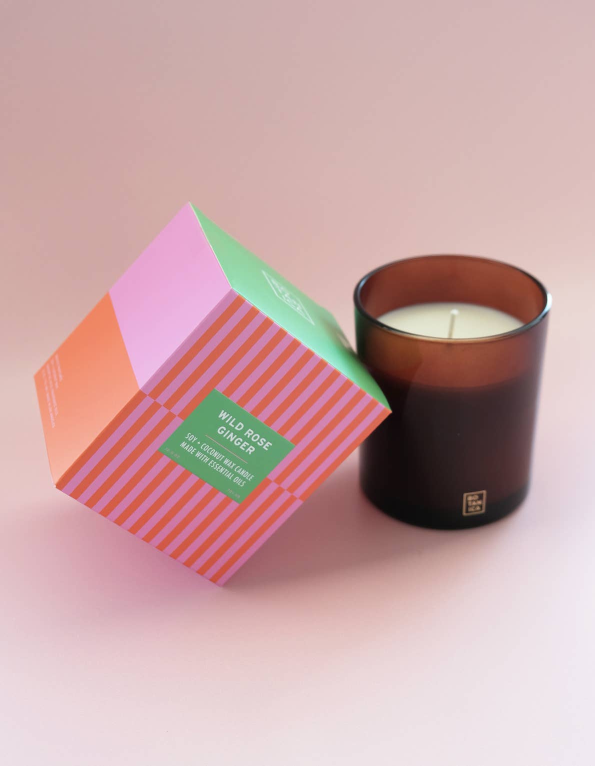 Wild Rose + Ginger Candle