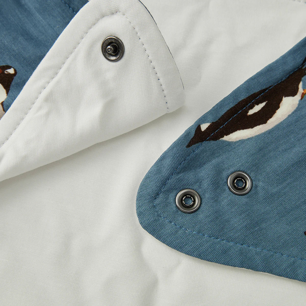 Kerchief Bib in Penguins