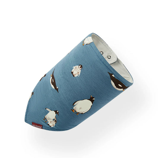 Kerchief Bib in Penguins