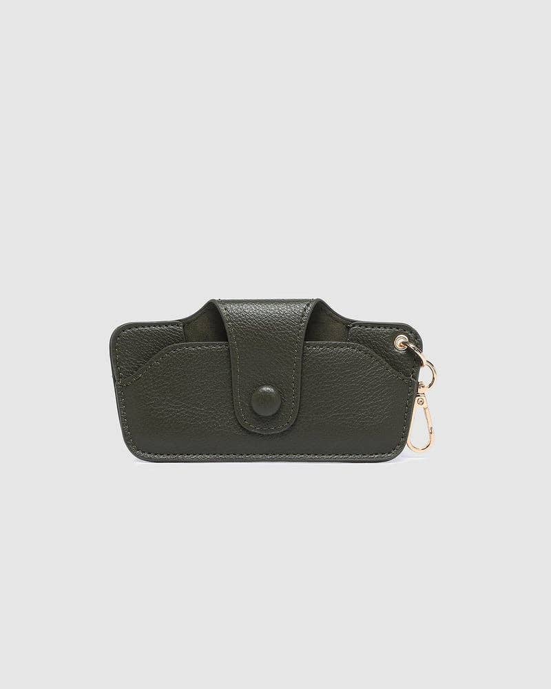 Skittle Sunglass Case in Olive