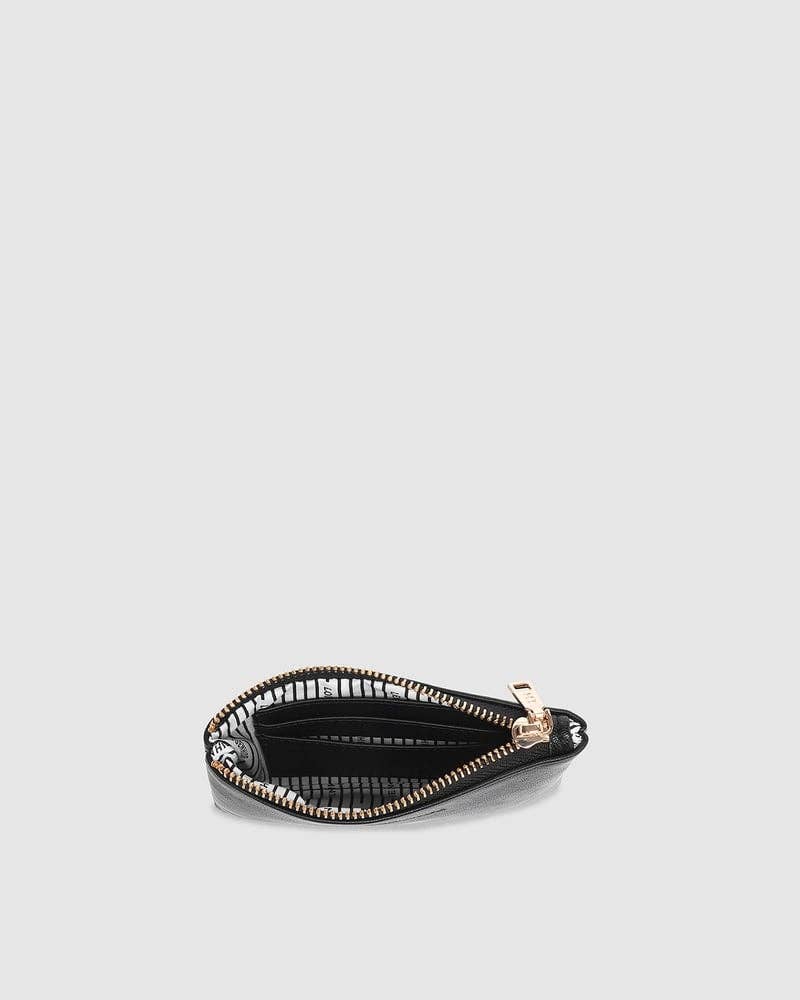 Kuta Saddle Cardholder Purse in Saddle Black