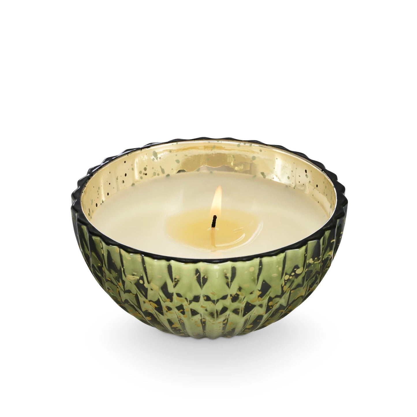 Balsam & Cedar Mercury Ornament Candle in Green