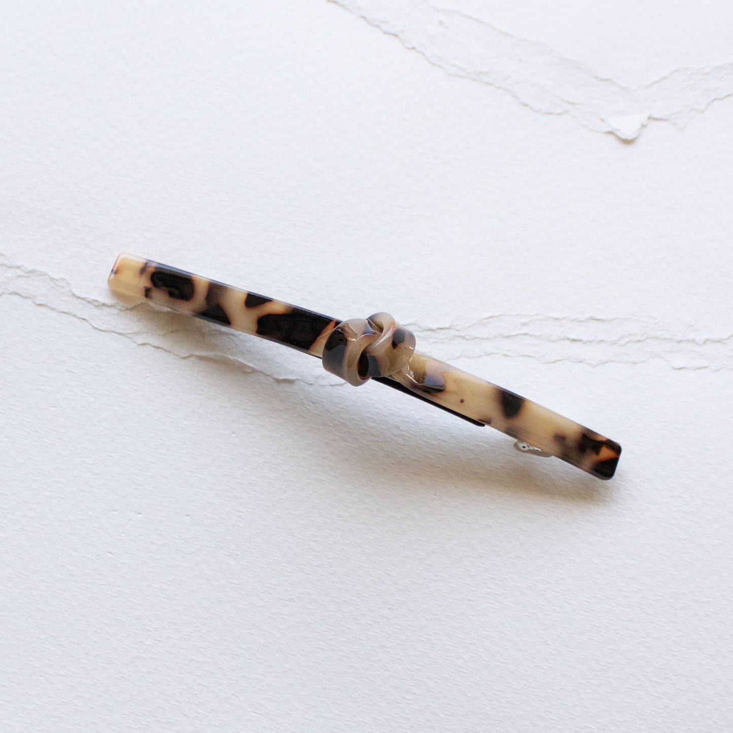 Eco French Twist Hair Barrettes: Jade