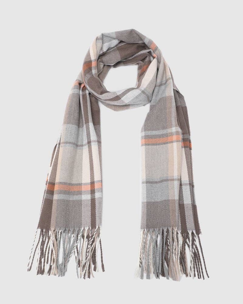 Balmoral Scarf in Taupe