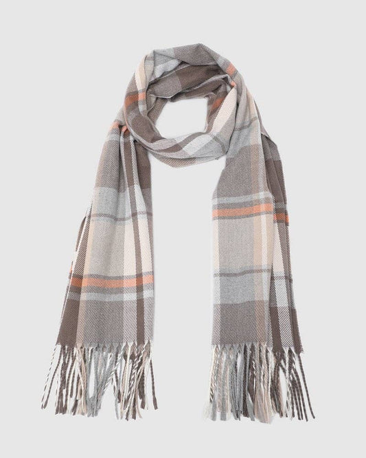 Balmoral Scarf in Taupe
