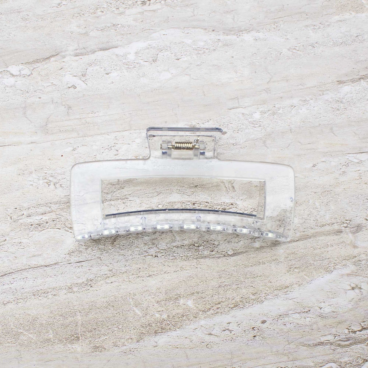 Jumbo Square Hair Clip: Matt Sage