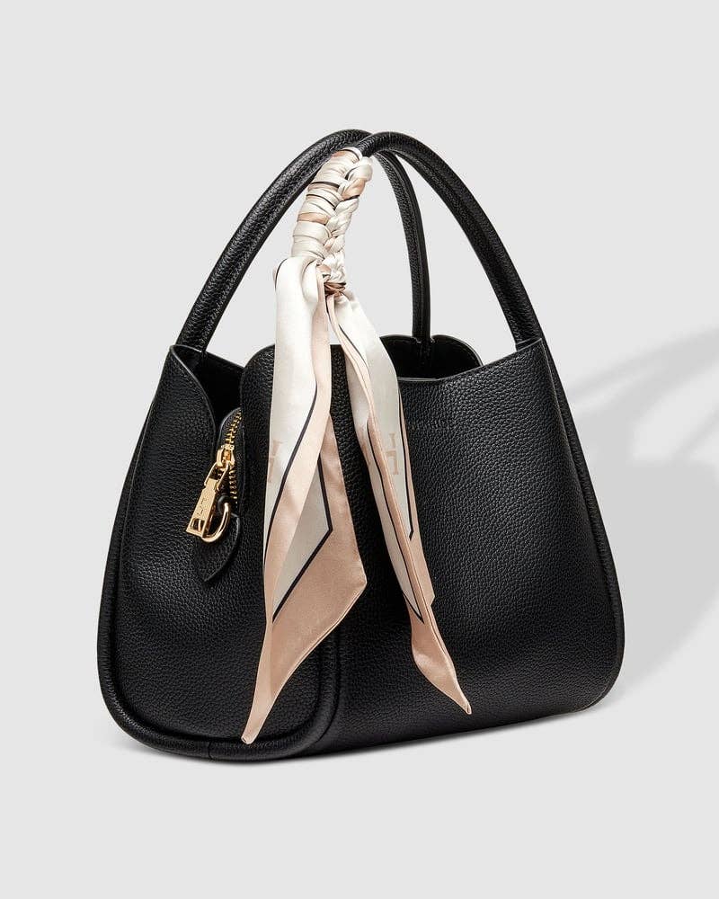 Steffie Mini Tote Bag in Black