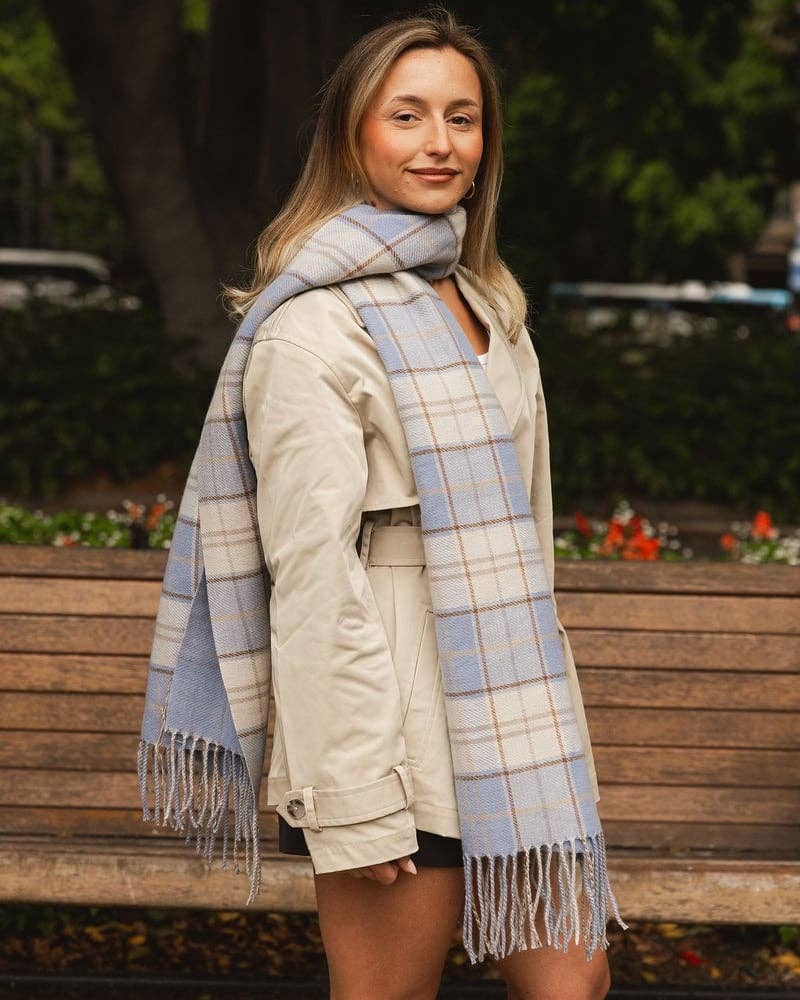 Somerset Scarf in Chambray